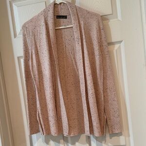 Verve Ami Women's Pink Speckled Cardigan NWT size Small